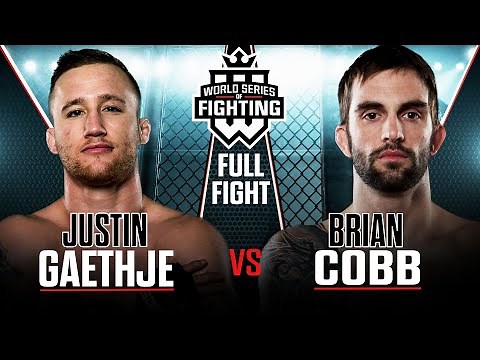 [HD] Justin Gaethje vs Brian Cobb | WSOF 3, 2013