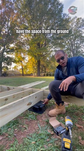 305K views · 1.5K reactions | How To Build a Ground Level DECK #DIYdeck #outdoordecking | Scarlet Oak Homes | Facebook
