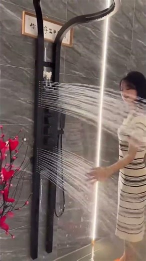 Nordic Rain Modern Waterfall Shower Set 📌 This is not a shower. Its like a human-washer.