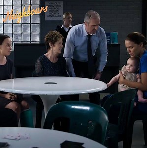 Elly is reunited with Aster at the prison but her family are not convinced it's the best place for a baby - especially when Elly reveals she's had a visit from a familiar face... 😬 | Neighbours UK