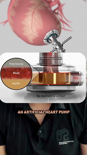 How Artificial Heart Pumps Work 變 | Engineering Explained Artificial hearts replace the heart’s pumping function using motors, sensors, and valves that move blood through the body | Frame By Mahmud | Facebook