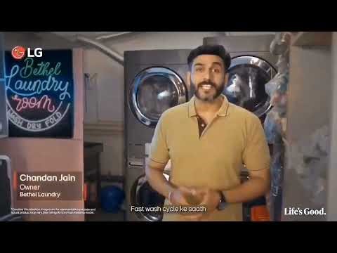 Our ad for LG loundry commercial washing machines.