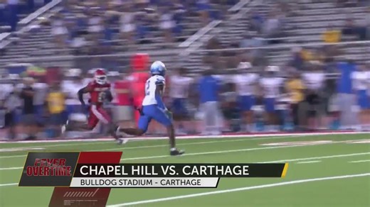 Carthage hands Chapel Hill first loss of 2025