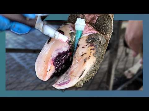 Hidden Hoof Neglect Fixed – Viral Before & After Reveal #hooftrimming