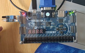 基于Basys3开发板设计的跑酷类游戏