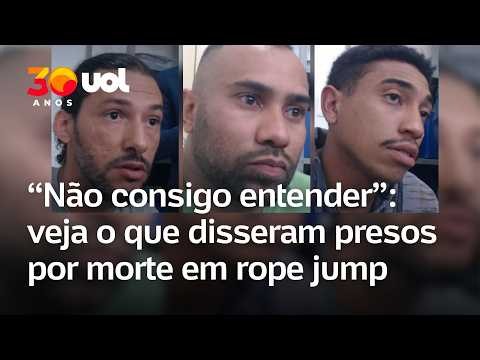 Vídeo mostra depoimentos de presos por morte de mulher arremessada sem corda em rope jump em Limeira