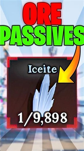 NEW Ore Passives in The Forge! #roblox #robloxtheforge #gaming #theforge #theforgeroblox