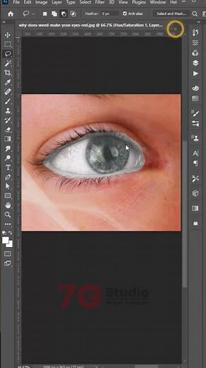 How to Get Rid of Bloodshot Red Eyes and Clean Up Eye-Whites in Photoshop