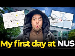 VLOG - Inside NUS Singapore: My First Day on Campus at NUS