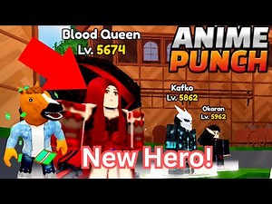 New update with new Hero in Anime Punch #roblox #animepunch