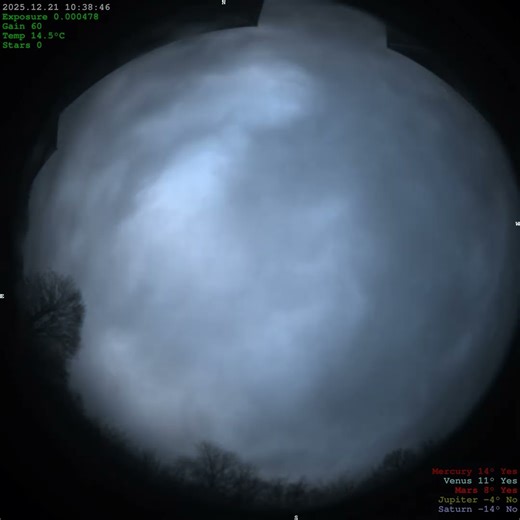 2025-12-21 [40 secs] [4K] 40s Cloud Timelapse Stunning Timelapse, Sunrise to Sunset in Beautiful 4K