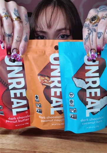 unreal candy ranking 🍫 which one do you want to try?!? #unrealsnackspartner @Unreal #chocolate #candy #fyp