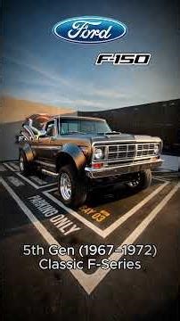 Ford F-Series Evolution (1948–2025) 🔥 America’s Truck King