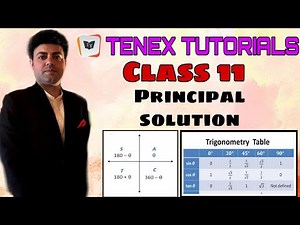 PRINCIPAL SOLUTIONS / TRIGONOMETRIC EQUATIONS / GENERAL SOLUTIONS