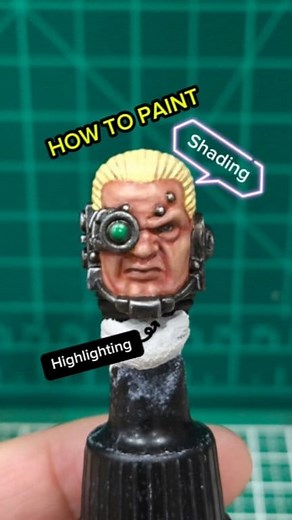 [Joytoy figure] How to paint Blood Angels Captain's face with jump pack😆 #暗源 #JOYTOY #warhammer40k #bloodangels #jumppack #captain #warhammercommunity #intercessor | Donnay奶哥