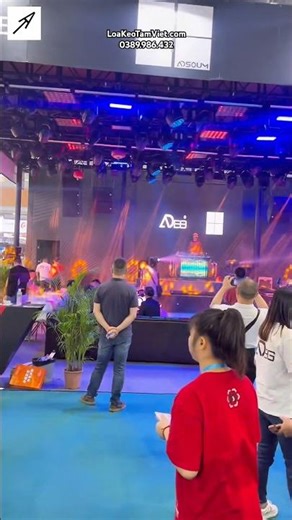 Cà phê DJ biểu diễn âm thanh ánh sáng tại Triễn Lãm ProShow China Trung Quốc #shorts #proshow