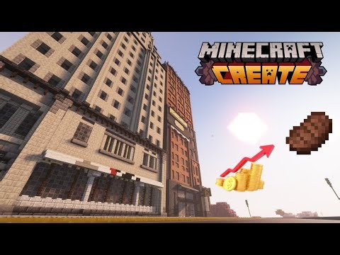 Making an infinite beef farm for my Minecraft Create City