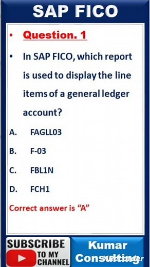 SAP S/4 HANA FI Exam Questions // SAP FICO Certification Question #sapfico #sap