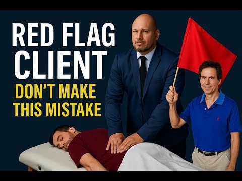 When NOT to Do Massage: Legal & Medical Red Flags!