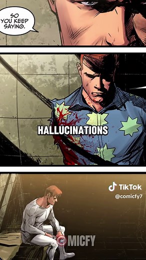 Hal Jordan Becomes a Red Lantern #injustice #comic #comics #greenlantern #lanterns