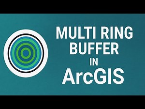 Arc GIS Tutorial | Multi Ring Buffer in Arc GIS || Point, Polygon Buffer in Arc GIS