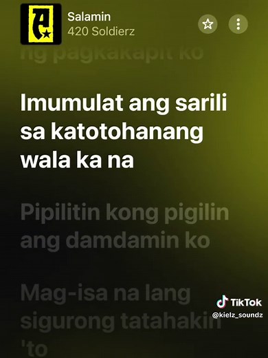 Discover Salamin Song Lyrics by Yayoi