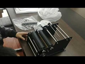 Assembly instructions of Manual Round Labeling Machine MT30