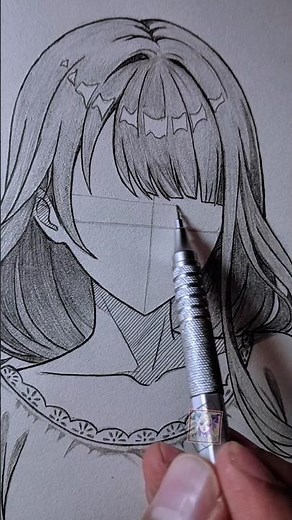 How to draw Raiden face #drawing #manga #anime #howtodraw #drawingtutorial #easydrawing