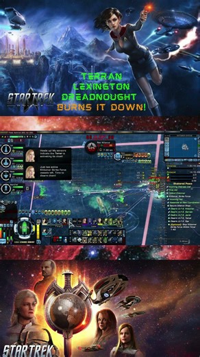 Terran Lexington Dreadnought ADHD-GMV, with segment of song "Burn It Down!" by Skillet!