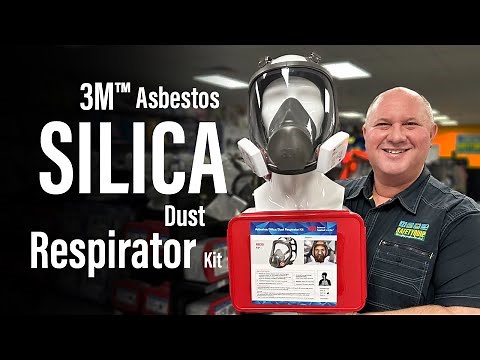 3M 6835 Asbestos, Silica, Dust Full Face Respirator Kit, SafetyQuip Australia
