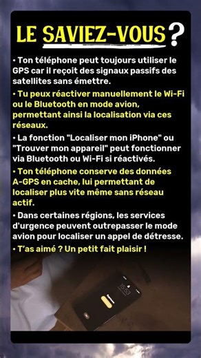 Ton Réveil Téléphone Continue de te Localiser Même en Mode Avion