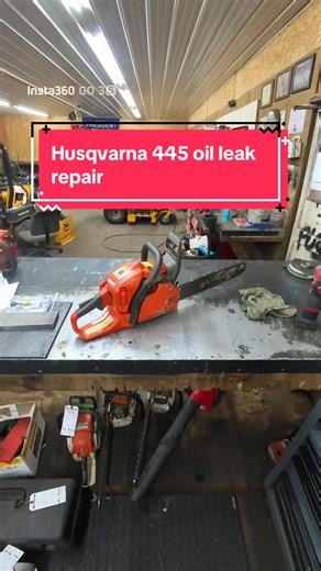 How to Fix an Oil Leak on Husqvarna 445
