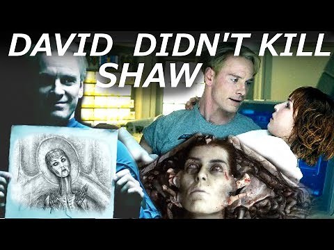 David DID NOT Kill Shaw || What REALLY Happened to Elizabeth Shaw || Alien Covenant