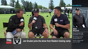 "We got bigger, we got stronger, we got faster, and I think we got better." Coach Gruden previews the season for NFL Network. | Las Vegas Raiders