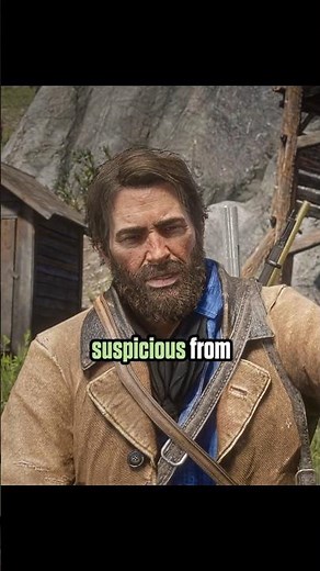 Arthur was suspicious at the start of this mission #rdr2 #fyp