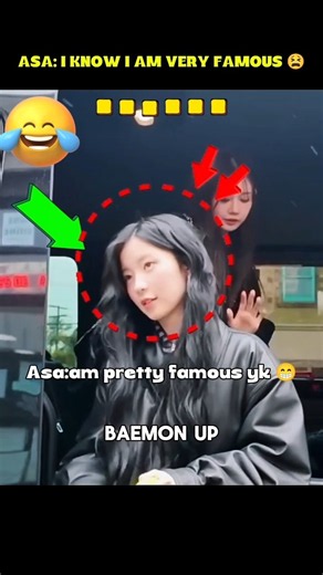 Asa knows 😏 #babymonster #baemon #asa #rora #shorts
