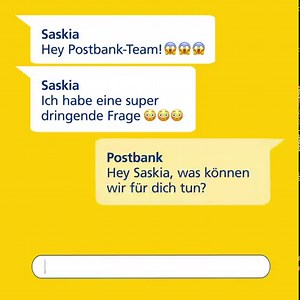 8K views · 55 reactions | Du hast Fragen zu Produkten oder Services der Postbank? Stell Sie uns! Viele Fragen haben wir außerdem bereits hier ➡️ https://pbnk.io/FAQ für dich beantwortet. | Postbank | Facebook
