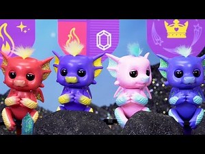 Fingerlings Dragons Compete To Be The Best | The Fingerlings Show | Toy Videos