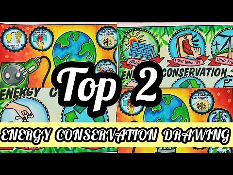 Energy conservation Day poster drawing| Save Energy save Earth drawing| Renewable Energy drawing