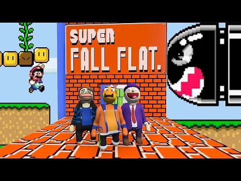 Wir VERWANDELN uns in SUPER MARIO | Human Fall Flat