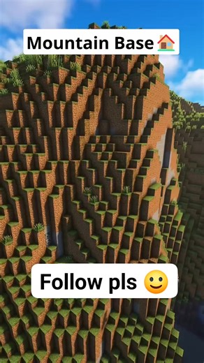 1.1K views · 22 reactions | Minecraft Giant Mountain Base #shorts | BD Craft | Facebook