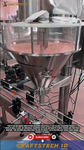 💨 High-Tech Automatic Powder Filling Machine — Precision, Fast, and Efficient ⚙️ #automaticmachine