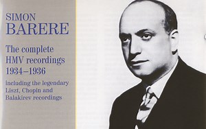 【Simon Barere】巴雷尔HMV录音全集