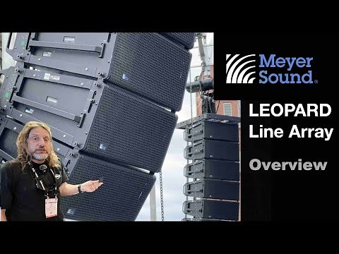 Meyer Sound LEOPARD Line Array - Close Look