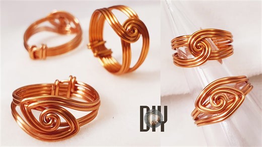 Eye ring | Don't use stone | How to do | Copper jewelry | DIY @LanAnhHandmade 635