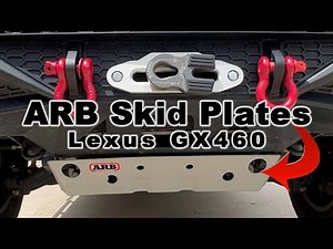 ARB Skid Plates Installation and Review - Lexus GX460 - Overlanding Under Body Armor
