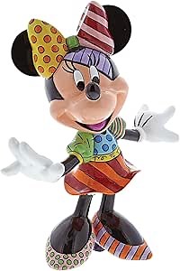ENESCO Disney Britto Minnie Mouse Figurine (C: 1-1-3), 7.75" H