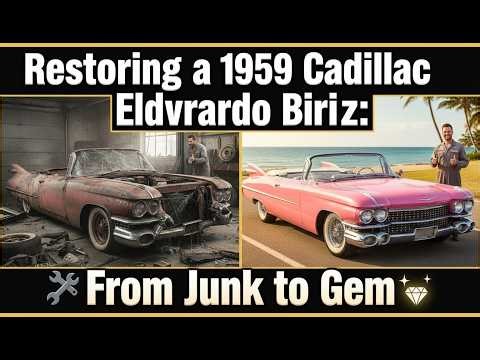 Restoring a 1959 Cadillac Eldorado Biarritz: From Junk to Gem