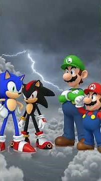 Mario and Luigi VS Sonic and Shadow Multiverse Wars