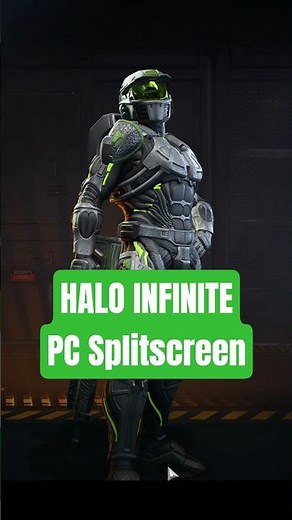 Halo Infinite PC Splitscreen #haloinfinite #haloinfinitemultiplayer #splitscreen #nucleuscoop